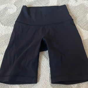 lululemon black biker shorts